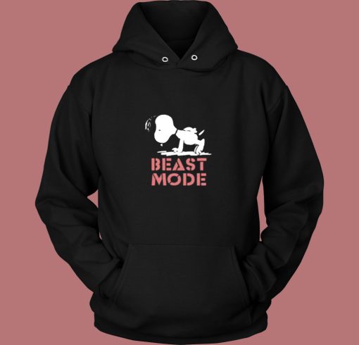 Beast Mode Gym Training Mode On Try Hard Snoopy Vintage Hoodie Beast Mode Gym Training Mode On Try Hard Snoopy Vintage Hoodie