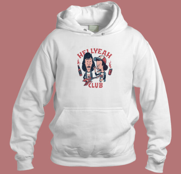 Beavis And Butthead Hellyeah Hoodie Style