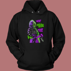 Beetlejuice Nice Fucking Model Hoodie Style