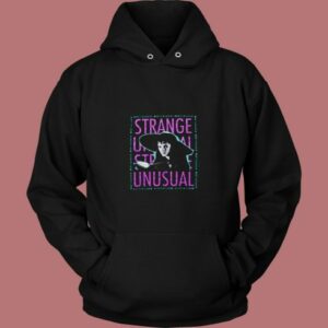 Beetlejuice Strange Andunusual Girls 80s Hoodie