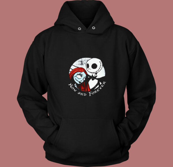 Before Christmas Jack Andsally Now And Forever 80s Hoodie