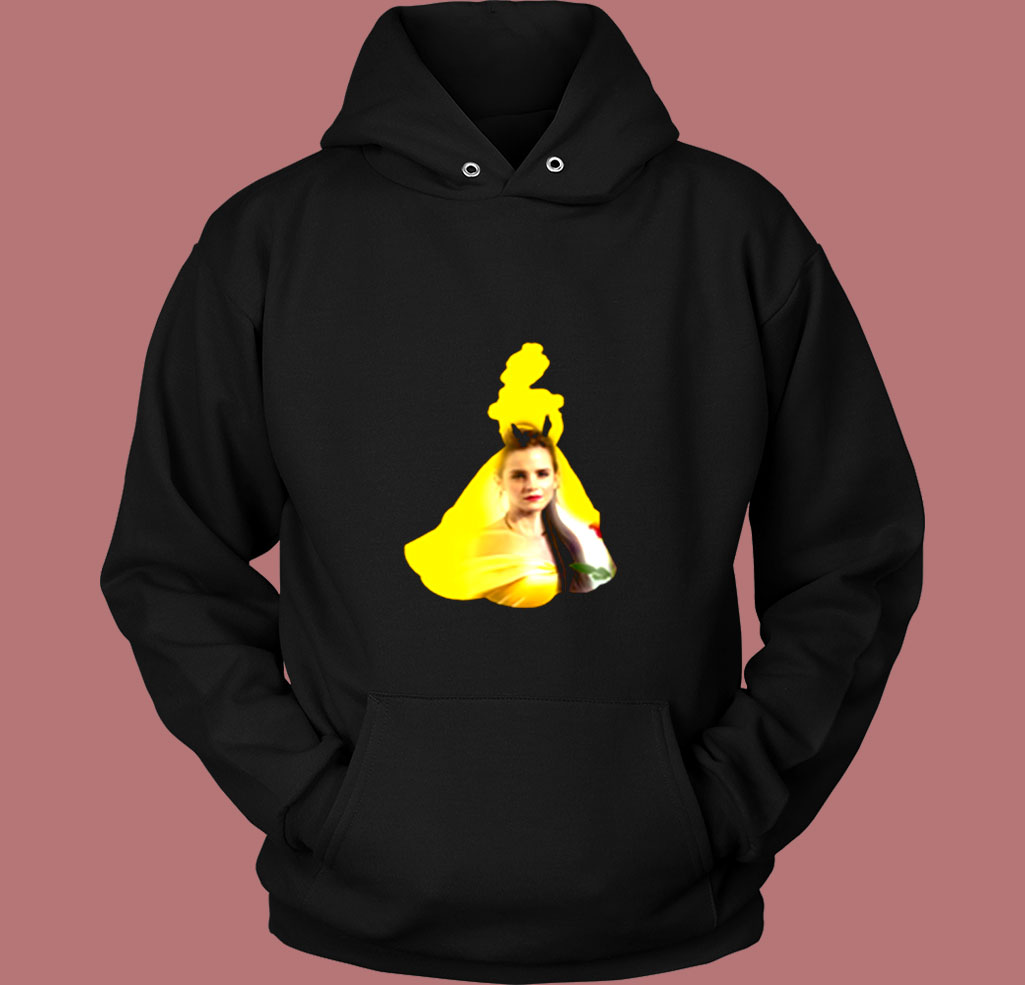 Belle Beauty And The Beast Emma Watson Vintage Hoodie Belle Beauty And The Beast Emma Watson Vintage Hoodie