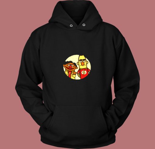 Bert And Ernie Puppet Mashup Big Bang Theory Vintage Hoodie Bert And Ernie Puppet Mashup Big Bang Theory Vintage Hoodie