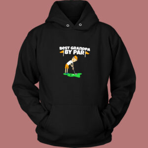Best Grandpa By Par Golf Vintage Hoodie 1