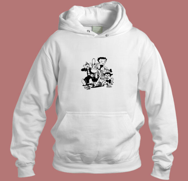 Betty Boop And Friends Aesthetic Hoodie Style