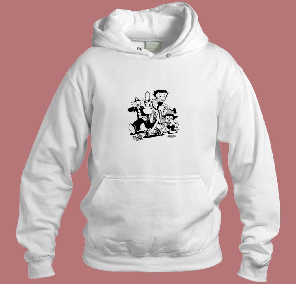 Betty Boop And Friends Aesthetic Hoodie Style Betty Boop And Friends Aesthetic Hoodie Style