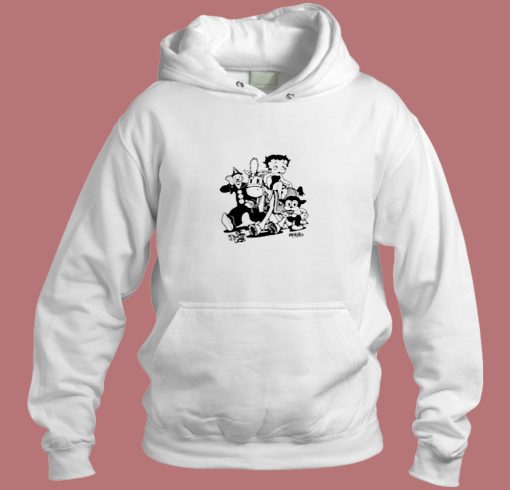Betty Boop And Friends Aesthetic Hoodie Style Betty Boop And Friends Aesthetic Hoodie Style