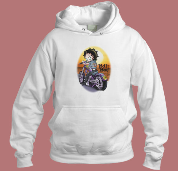 Betty Boop Biker Vintage Hoodie Style