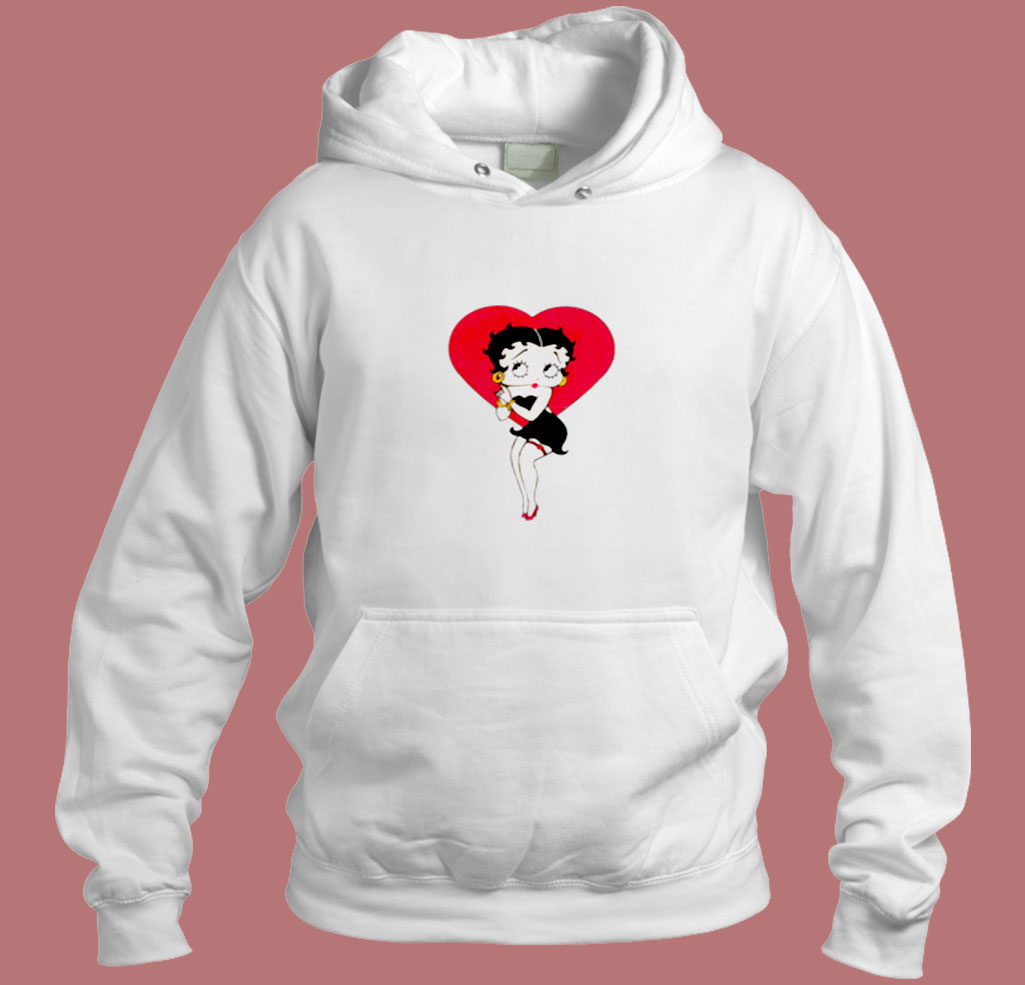 Betty Boop Love Aesthetic Hoodie Style Betty Boop Love Aesthetic Hoodie Style