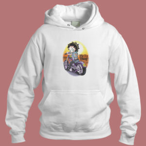 Betty Boop Wild Biker Hoodie Style