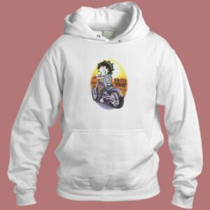 Betty Boop Wild Biker Hoodie Style