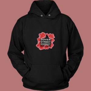 Bianca Chandon Dover Street Rose Flowers 80s Hoodie 1