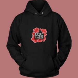 Bianca Chandon Dover Street Rose Flowers 80s Hoodie 2