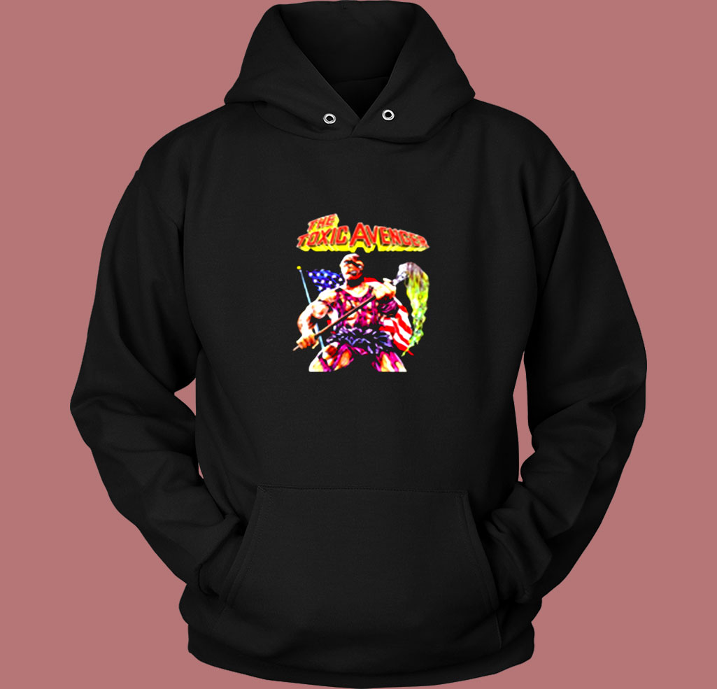 Big And Tall Toxic Avenger Classic Horror Movie Vintage Hoodie Big And Tall Toxic Avenger Classic Horror Movie Vintage Hoodie