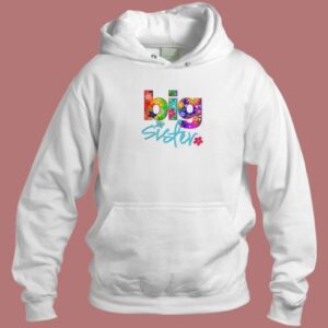Big Sister Flower Hoodie Style