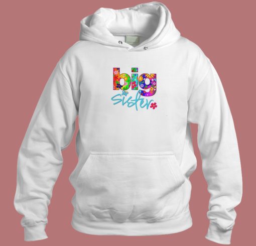 Big Sister Flower Hoodie Style Big Sister Flower Hoodie Style