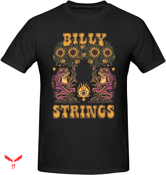 Billy Strings T-shirt Mens Crew Billy Strings T-shirt Mens Crew