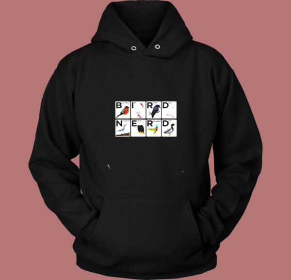 Bird Nerd Watching Vintage Vintage Hoodie