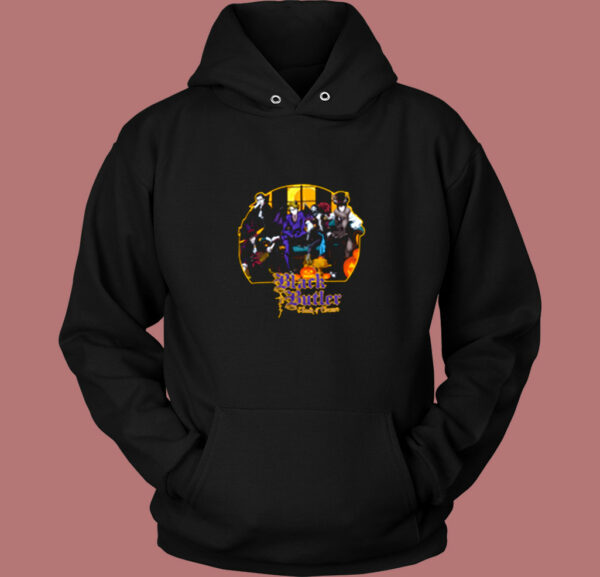 Black Butler Book Of Circus Halloween Girls Vintage Hoodie