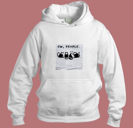 Black Cat Ew People Aesthetic Hoodie Style Black Cat Ew People Aesthetic Hoodie Style