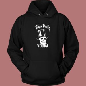 Black Death Drink In Peace Hoodie Style