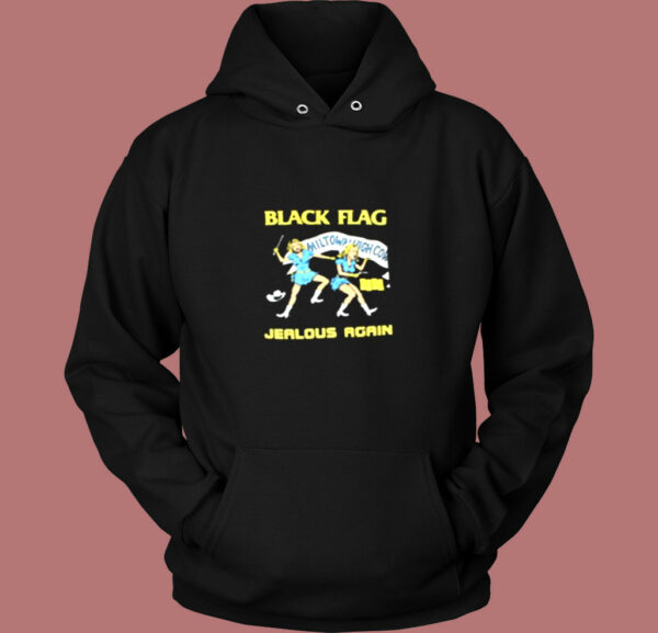 Black Flag Jealous Again Vintage Hoodie