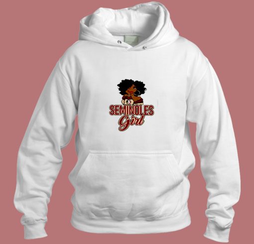 Black Girl Florida State Seminoles Aesthetic Hoodie Style Black Girl Florida State Seminoles Aesthetic Hoodie Style