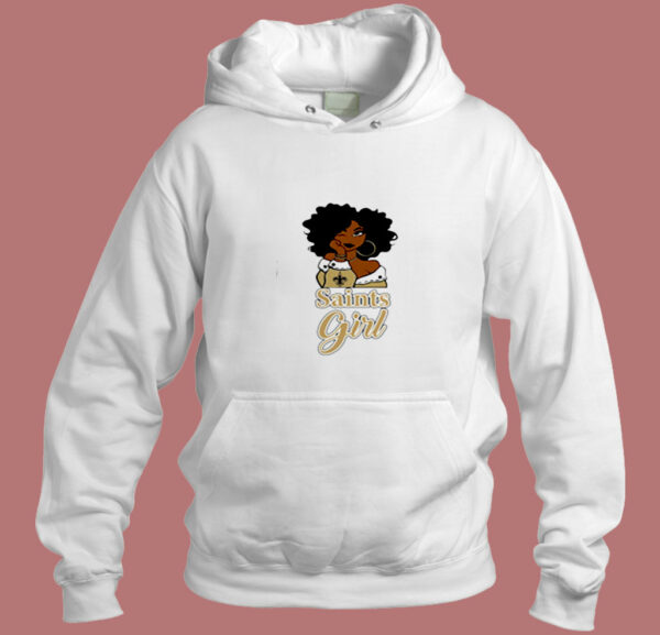 Black Girl Oklahoma Saints Aesthetic Hoodie Style