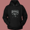 Black Victory Or Valhalla T Shirt Skull And Viking Vintage Hoodie