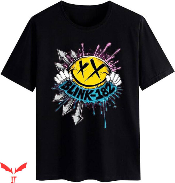 Blink 182 Workaholics T-Shirt 182 Official T-Shirt Music
