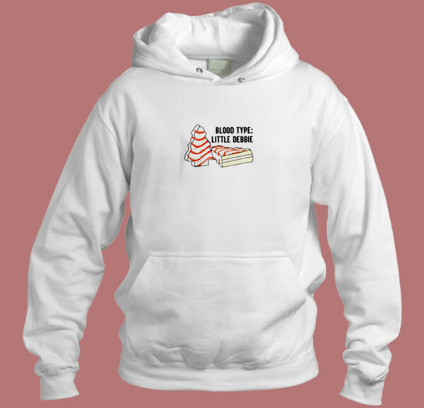 Blood Type Little Debbie Aesthetic Hoodie Style