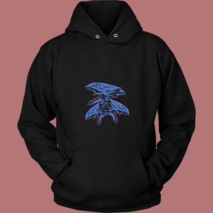 Blue Eyes White Dragon 80s Hoodie