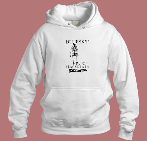 Blue Sky Black Death Hoodie Style