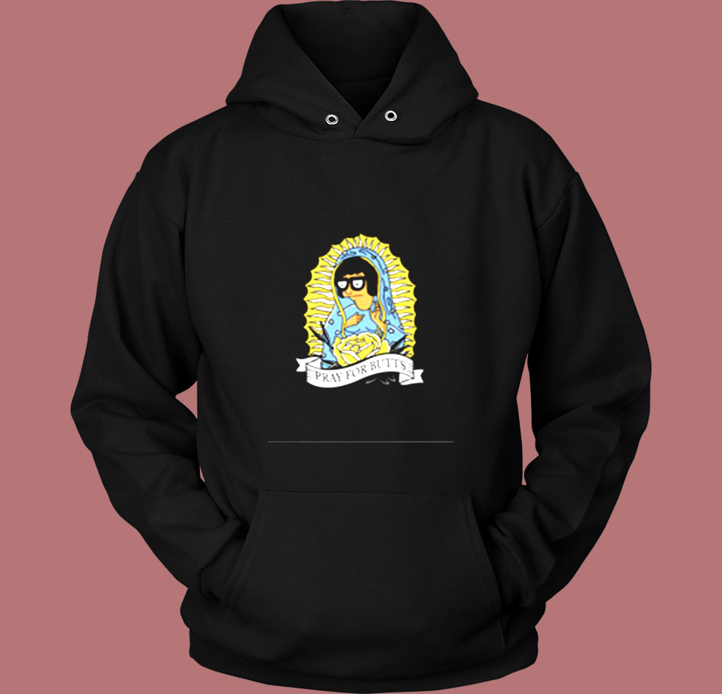 Bob’s Burgers Tina Belcher Pray For Butt Vintage Hoodie Bob’s Burgers Tina Belcher Pray For Butt Vintage Hoodie