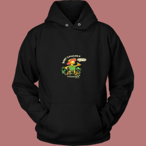 Bootleg Bart Simpson Mexico The Simpsons Vintage Hoodie 1