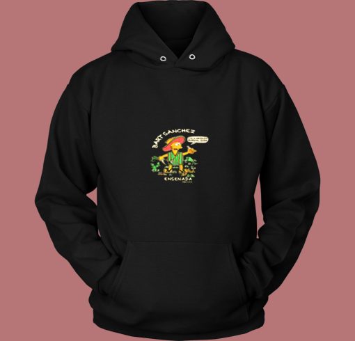 Bootleg Bart Simpson Mexico The Simpsons Vintage Hoodie Bootleg Bart Simpson Mexico The Simpsons Vintage Hoodie