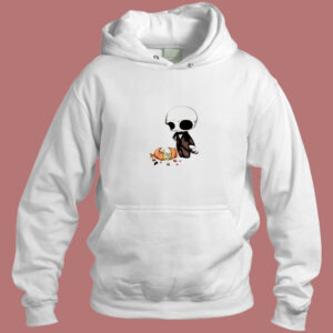 Broken Pumpkin Aesthetic Hoodie Style