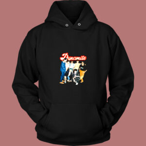 Bts Dynamite Group Retro Vintage Hoodie 1