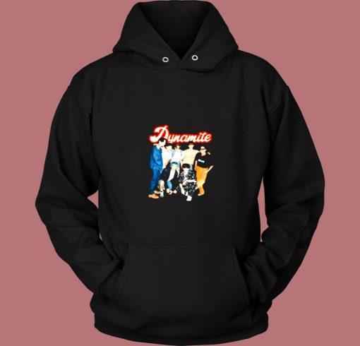 Bts Dynamite Group Retro Vintage Hoodie Bts Dynamite Group Retro Vintage Hoodie