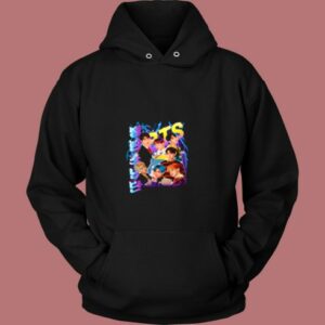Bts   Retro 90s Vintage Hoodie
