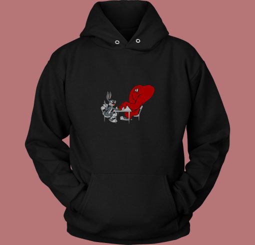 Bugs Bunny And Gossamer 2 80s Hoodie Bugs Bunny And Gossamer 2 80s Hoodie