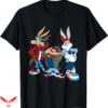 Bugs Bunny Gangster T-Shirt Wiley Bugs Taz T-Shirt Trending