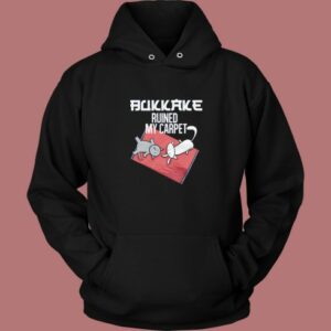 Bukkake Ruined My Carpet Cats Hoodie Style 2