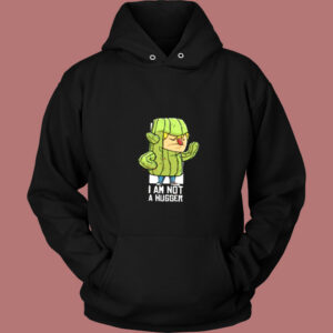 Cactus Hug Iam Not A Hugger Vintage Hoodie