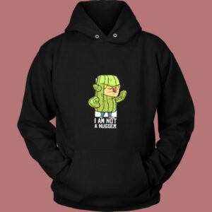 Cactus Hug Iam Not A Hugger Vintage Hoodie