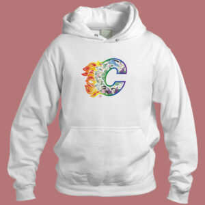 Calgary Flames Pride Night Hoodie Style