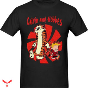 Calvin And Hobbes T-shirt Casual Style