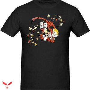 Calvin And Hobbes T-shirt Funny Style