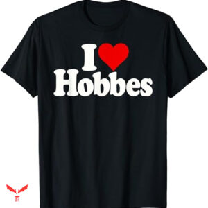 Calvin And Hobbes T-shirt I Love Heart