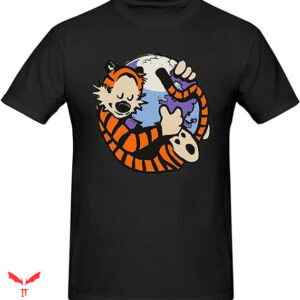 Calvin And Hobbes T-shirt Love The Earth